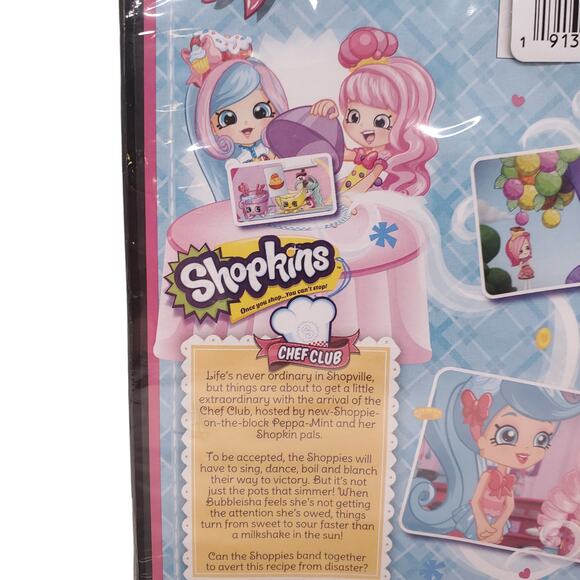 Shopkins DVD Chef Club First Ever Shopkins DVD Childrens DVDS Movies SEALED NEW - Picture 7 of 10